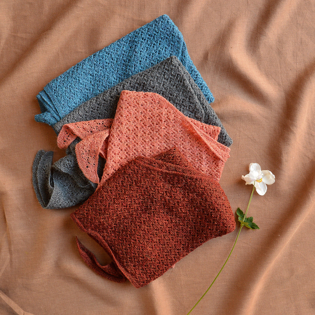 Triangle Scarf - 100% Baby Alpaca (Adults)