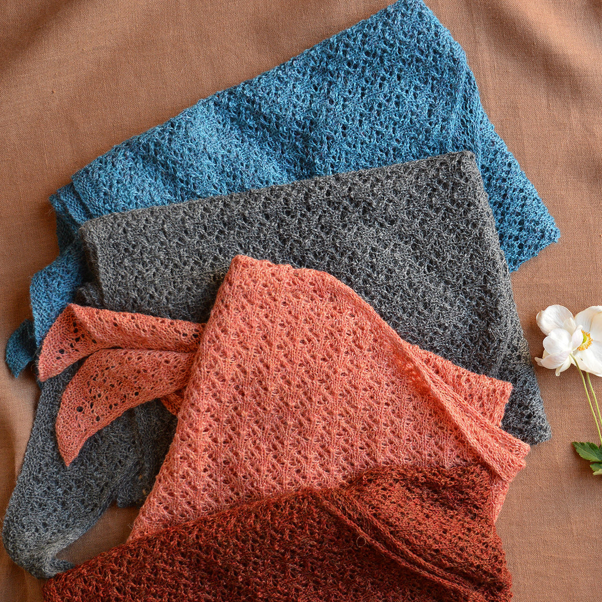 Triangle Scarf - 100% Baby Alpaca (Adults)