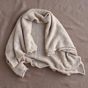 Large Lace Shawl/Throw - 100% Baby Alpaca (240x80cm)