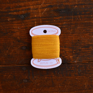 Plant Dyed Embroidery/Mending Thread Cards - 100% Cotton
