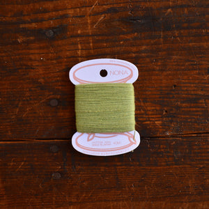 Plant Dyed Embroidery/Mending Thread Cards - 100% Cotton