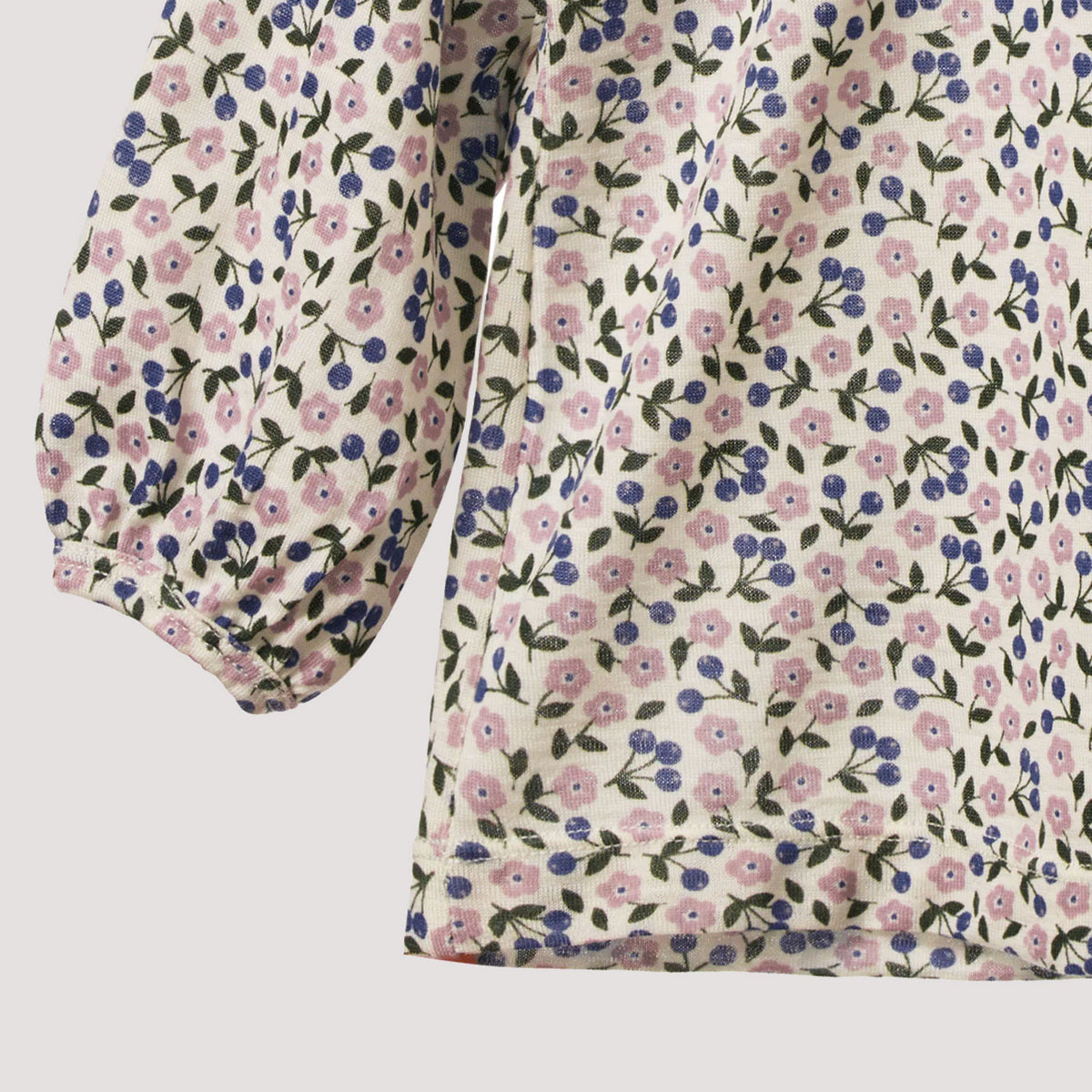 Childs Longsleeve Gretal Top - 100% Merino - Briarwood Lilac (6m-6y)