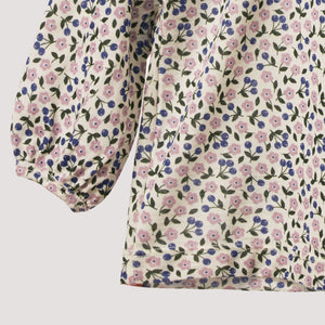 Childs Longsleeve Gretal Top - 100% Merino - Briarwood Lilac (6m-6y)