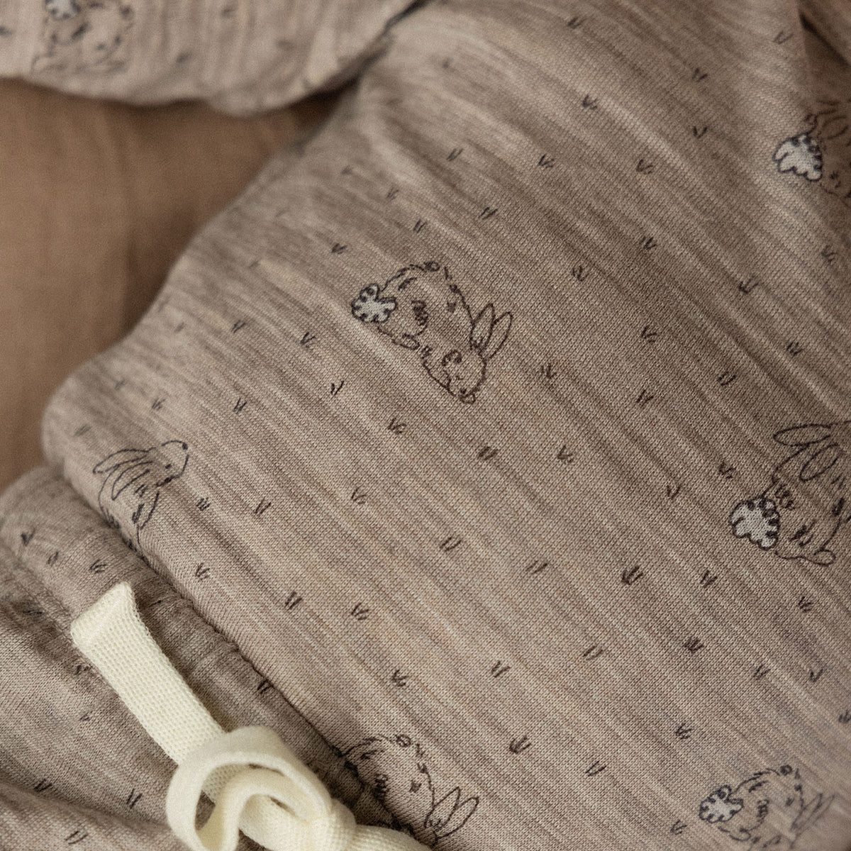 Baby Body Long Sleeve - 100% Organic Merino - Bramble Burrow (0-24m)