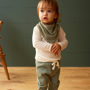 Pointelle Merino Long Sleeve Cloud Top - Lilac (6m-6y)