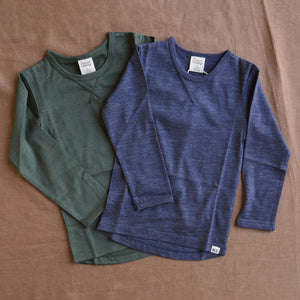 Essential Longsleeve Top - 100% Organic Merino (6m-6y)