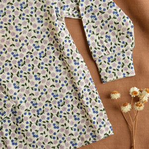 Child’s PJ Set - 100% Organic Merino - Briarwood Lilac (1-5y)