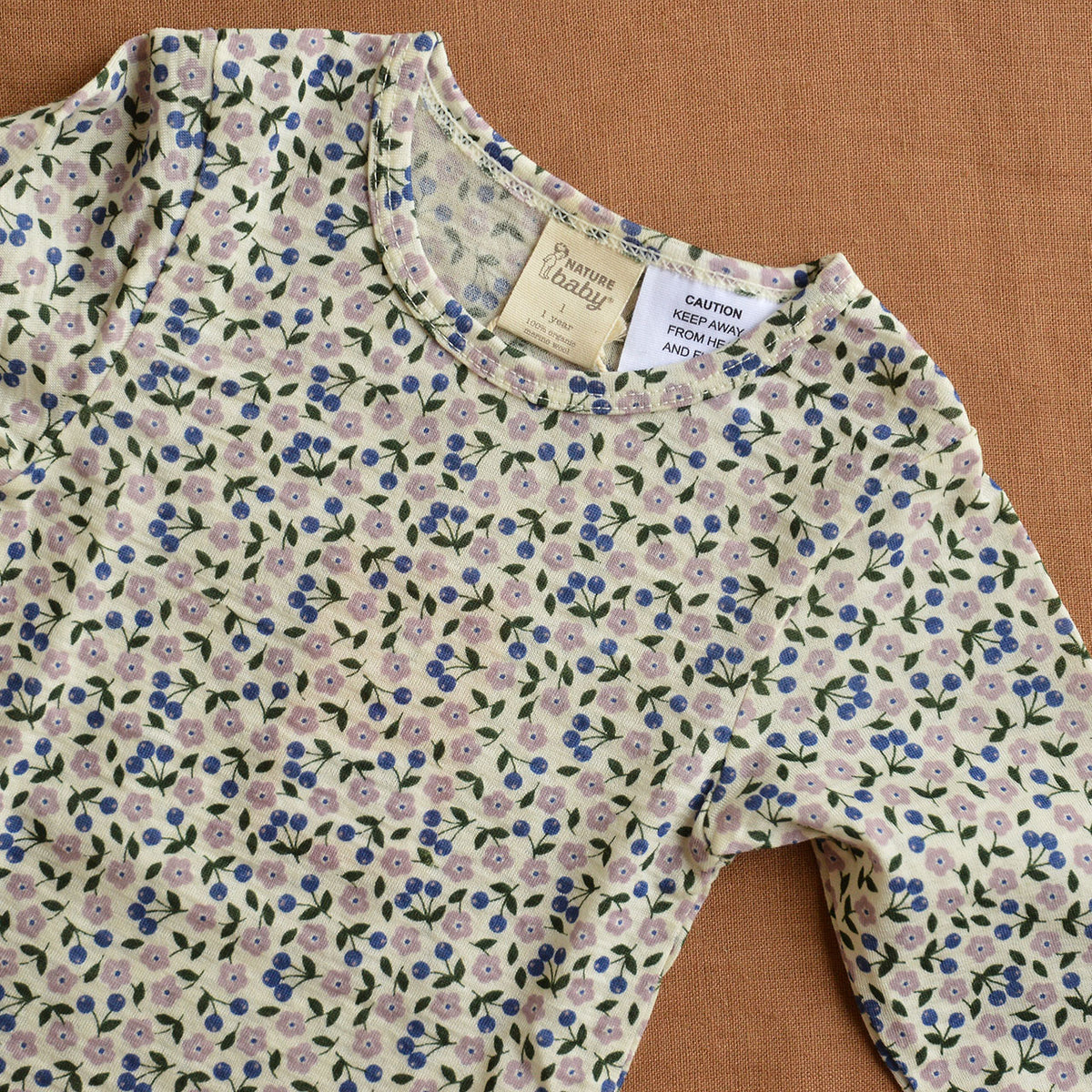 Child’s PJ Set - 100% Organic Merino - Briarwood Lilac (1-5y)
