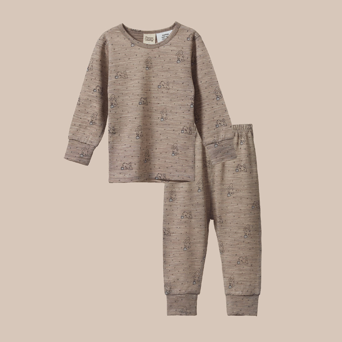 Child’s PJ Set - 100% Organic Merino - Bramble Burrow (1-5y)
