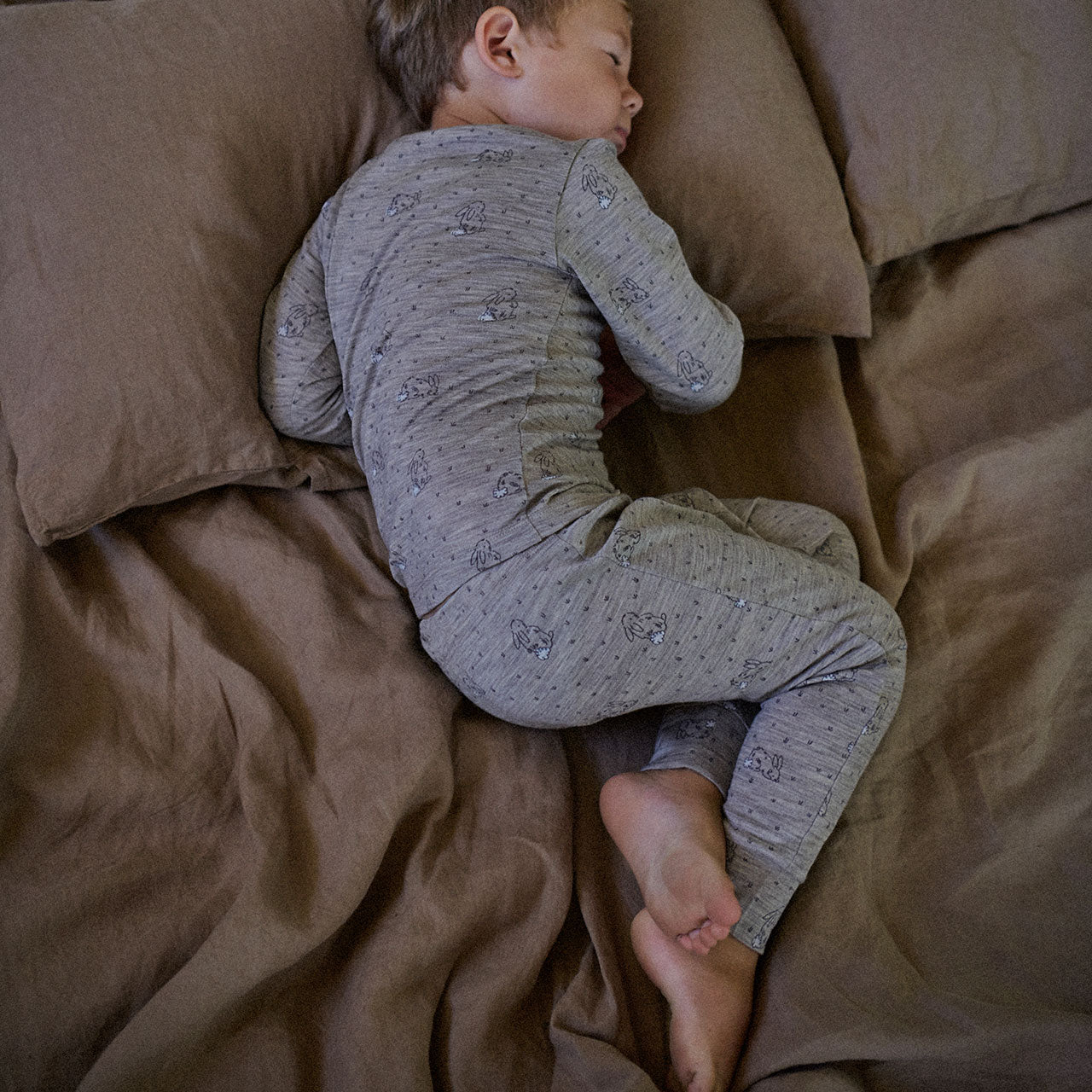 Child’s PJ Set - 100% Organic Merino - Bramble Burrow (1-5y)