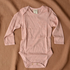 Baby Body Longsleeve 100% Organic Merino (0-2y)