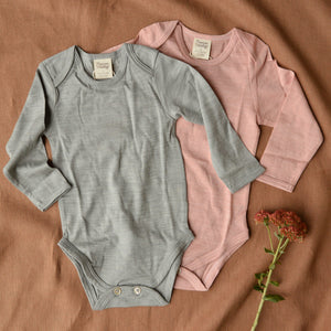 Baby Body Longsleeve 100% Organic Merino (0-2y)