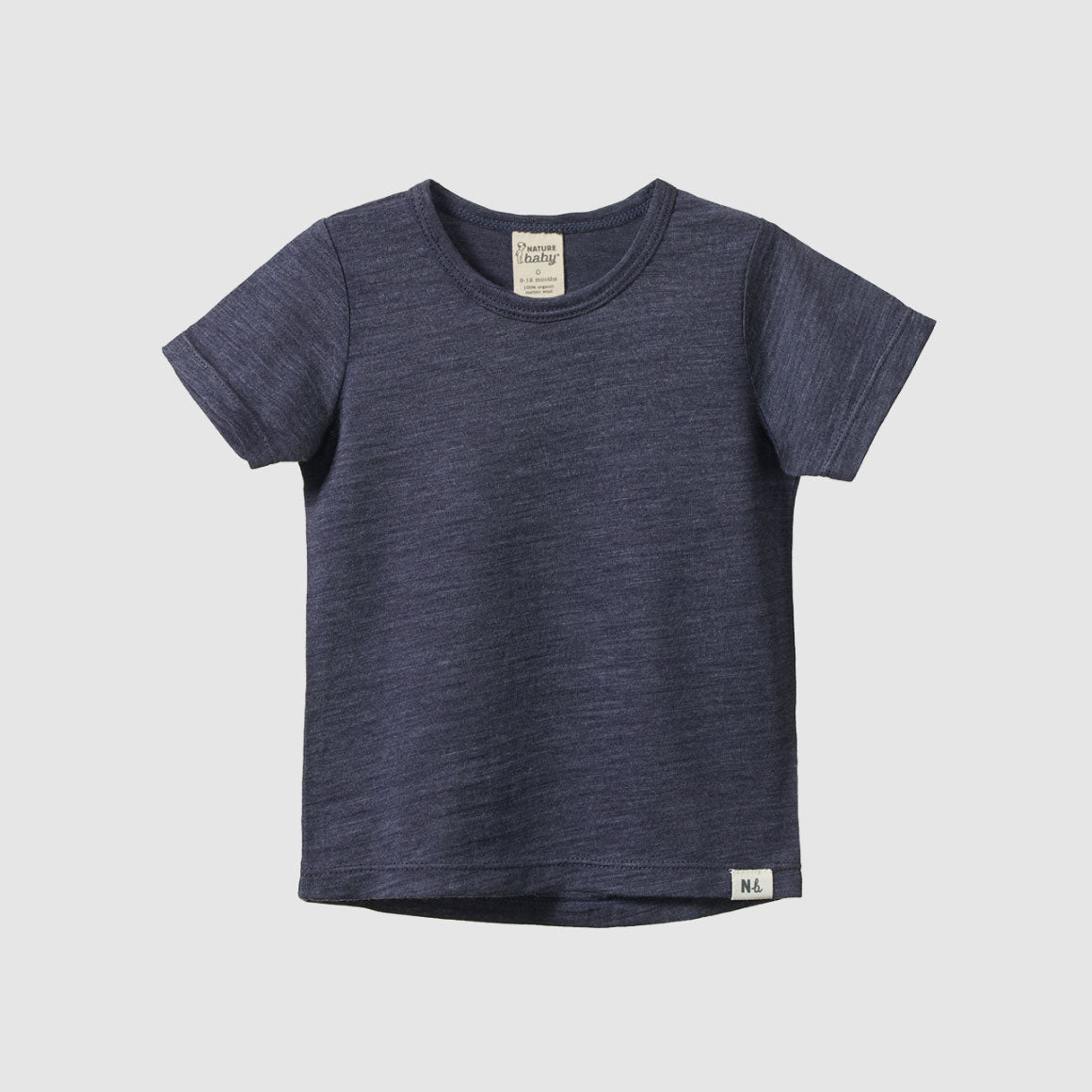 Child’s Short Sleeve T-Shirt - 100% Organic Merino (1-6y)