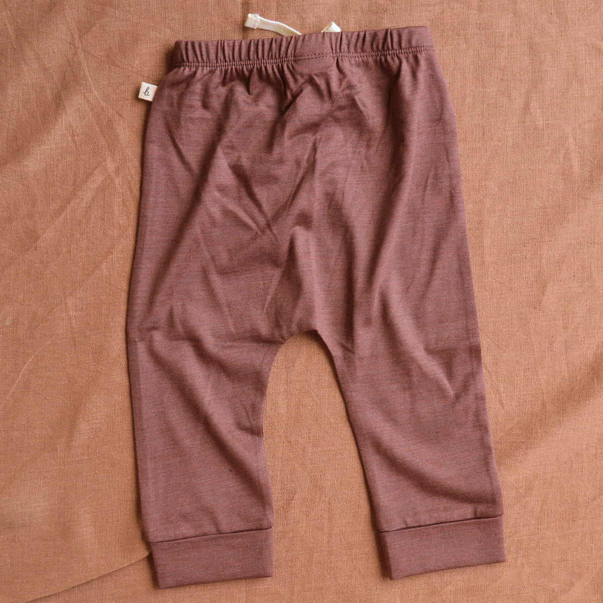 Baby Drawstring Pants - 100% Organic Merino (0-3y)