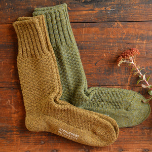 Boot Socks -  Recycled Wool/Cotton (Adults)