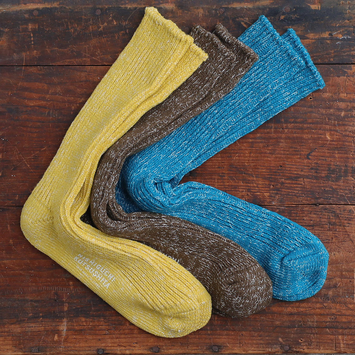 Boston Ribbed Socks - Hemp/Cotton (Adults)
