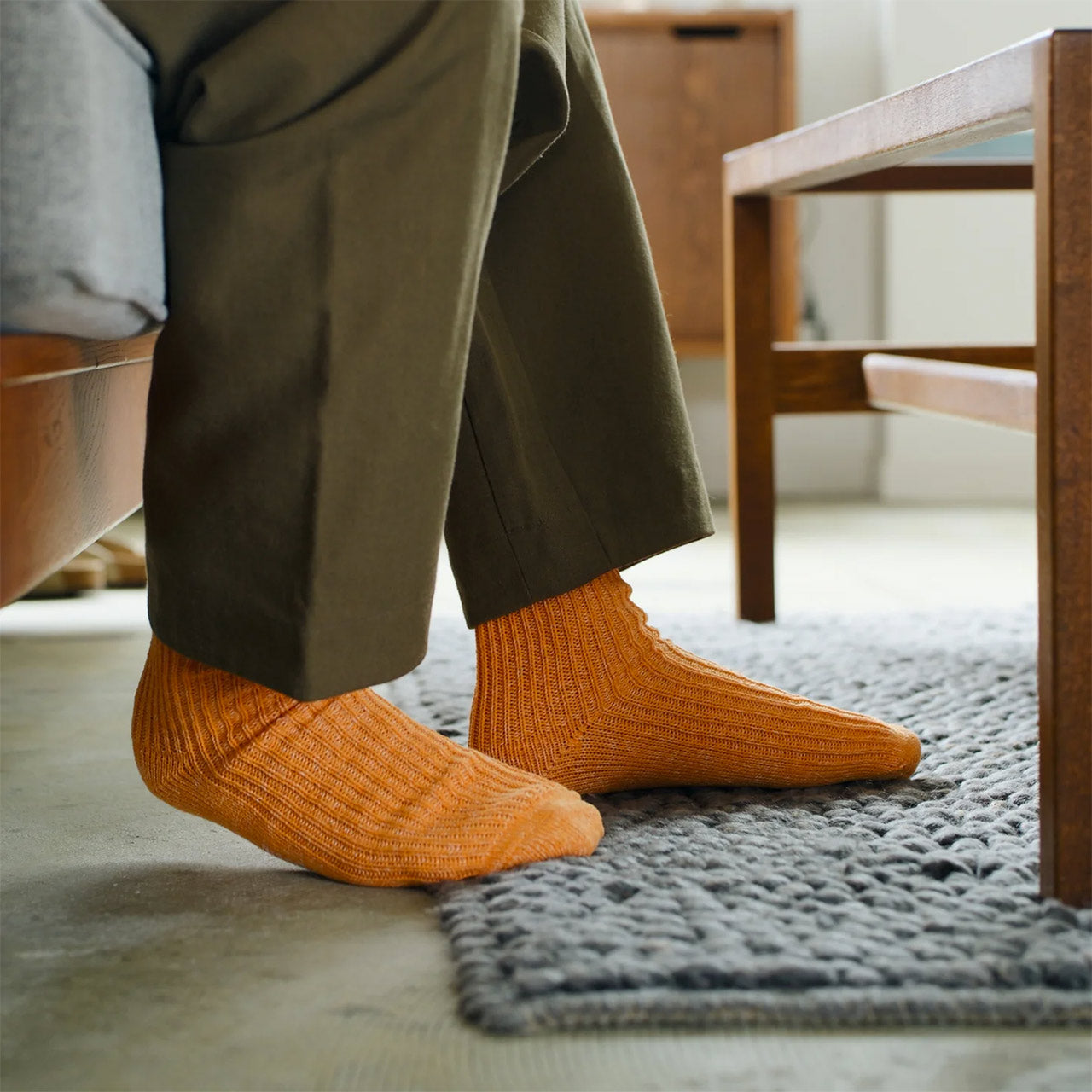 Boston Ribbed Socks - Hemp/Cotton (Adults)