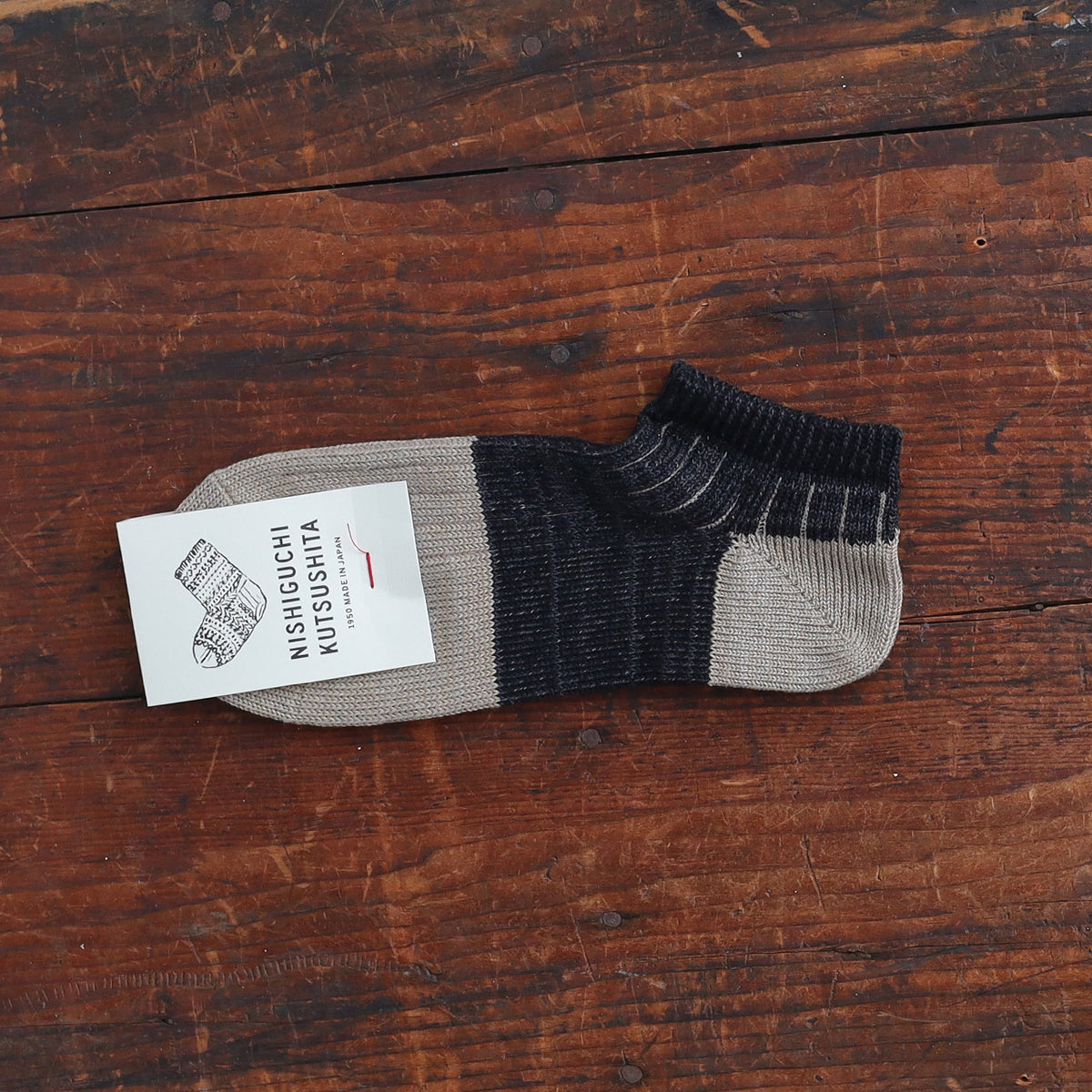 Boston Linen Cotton Anklet Socks