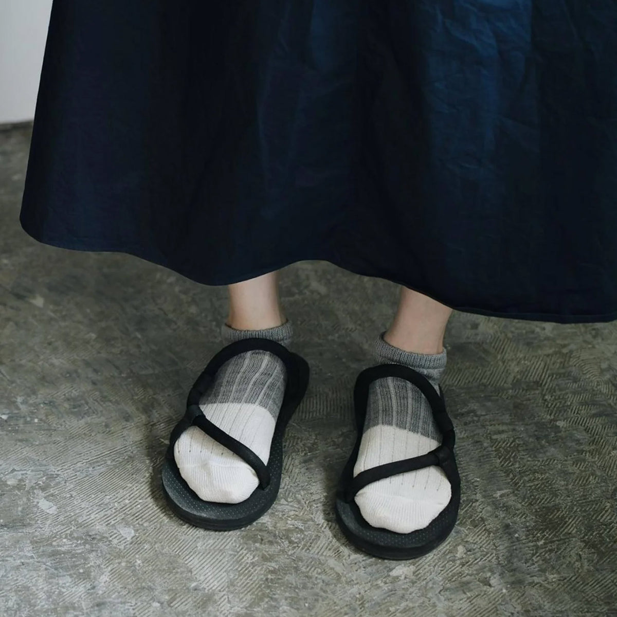 Boston Linen Cotton Anklet Socks