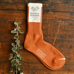 Boston Ribbed Crew Socks - Silk/Cotton (Adults)