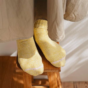 Boston Ribbed Crew Socks - Silk/Cotton (Adults)