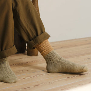 Boston Slab Socks -  Wool/Cotton (Adults)