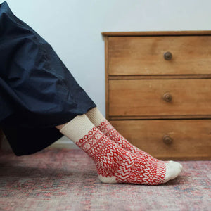 Oslo Jacquard Wool Socks (Adults)