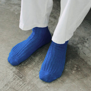 Praha Ribbed Socks - Linen (Adults)