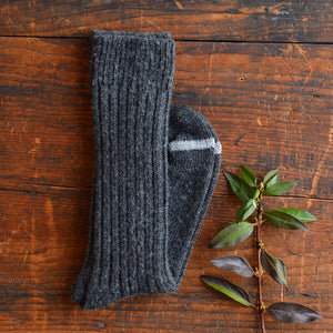 Praha Wool Ribbed Socks (Adults)