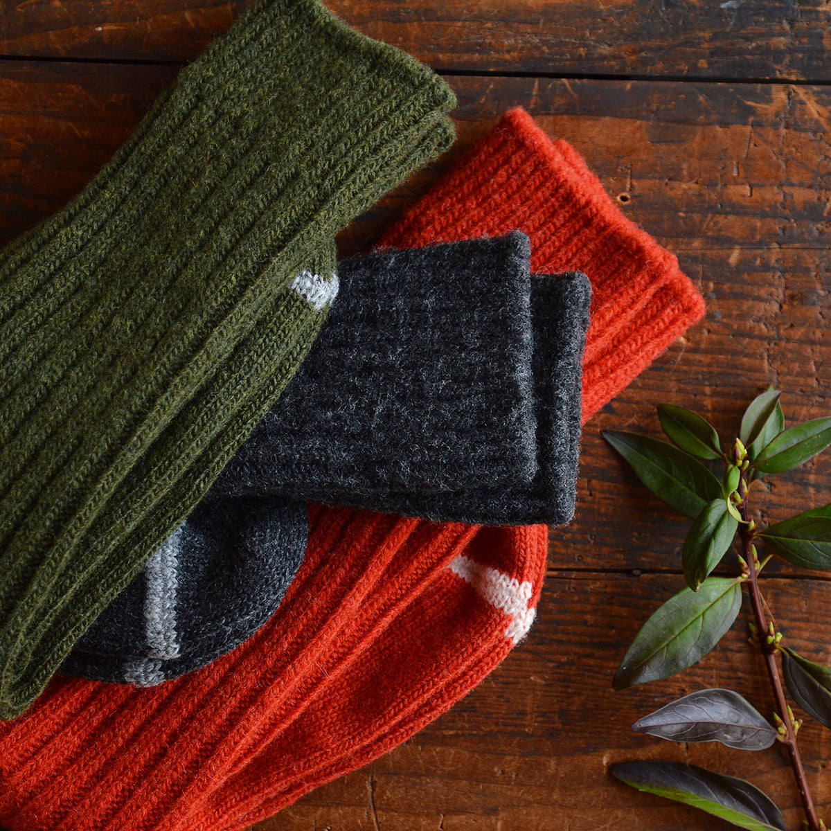 Praha Wool Ribbed Socks (Adults)