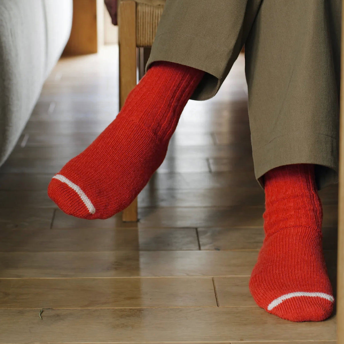 Praha Wool Ribbed Socks (Adults) *Limited Restock
