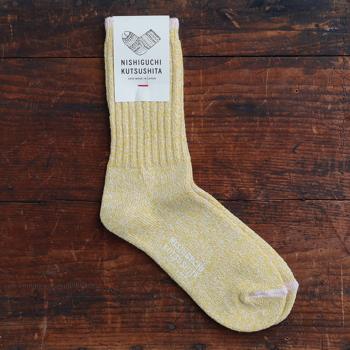 Boston Ribbed Crew Socks - Silk/Cotton (Adults)