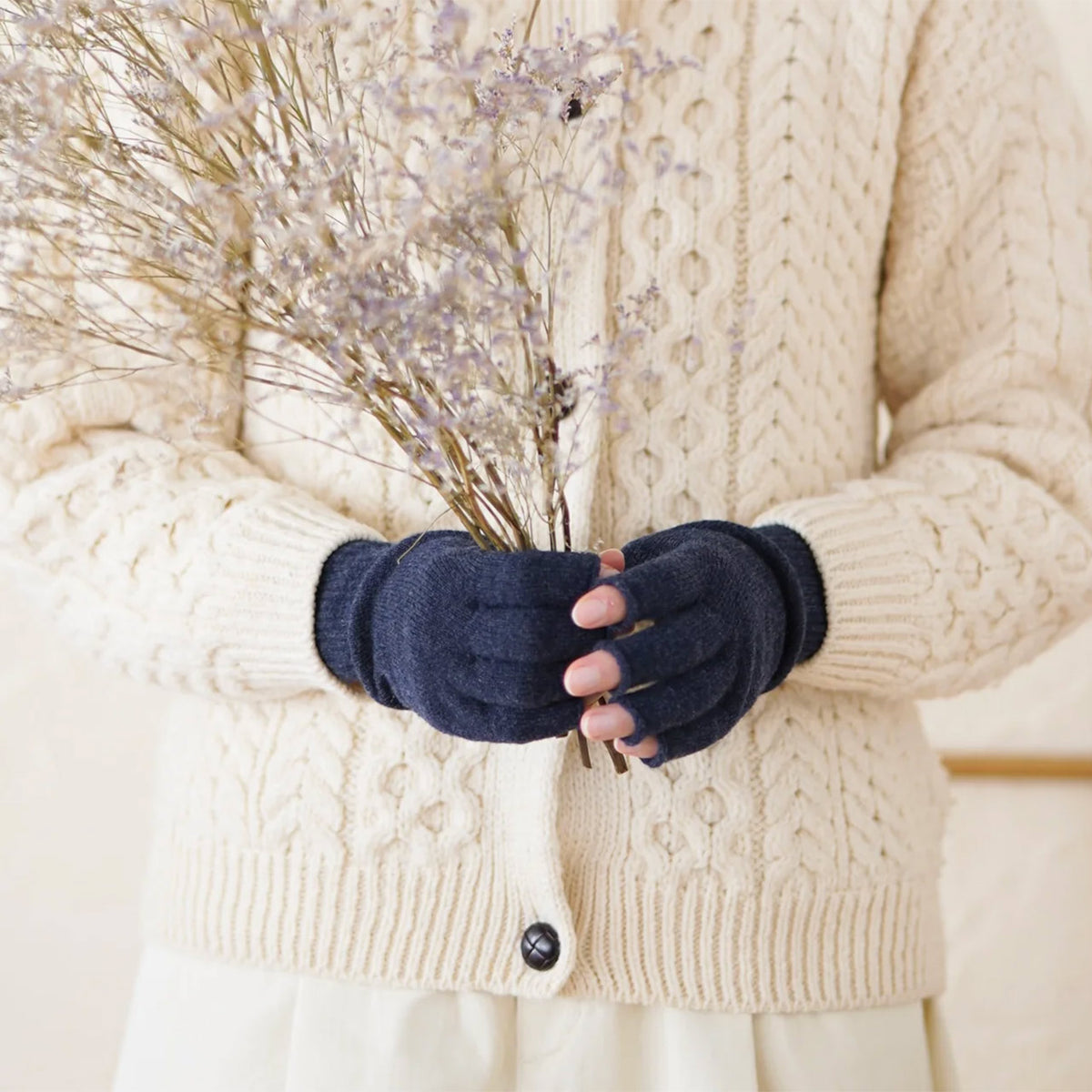 Memeri Fingertip-less Gloves - 100% Merino *Returning 2026