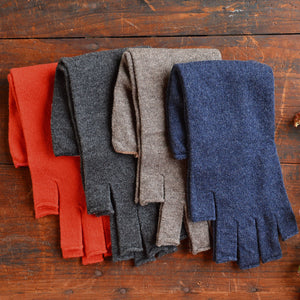 Long Fingerless Gloves - 100% Merino