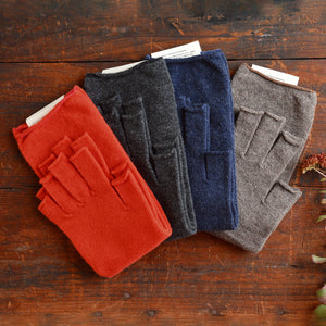 Long Fingerless Gloves - 100% Merino