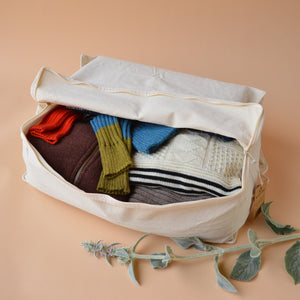 Organic Cotton Knitwear Storage Cube (S, M, L) *Returning May