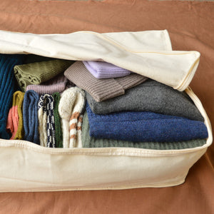 Organic Cotton Knitwear Storage Cube (S, M, L) *Returning May