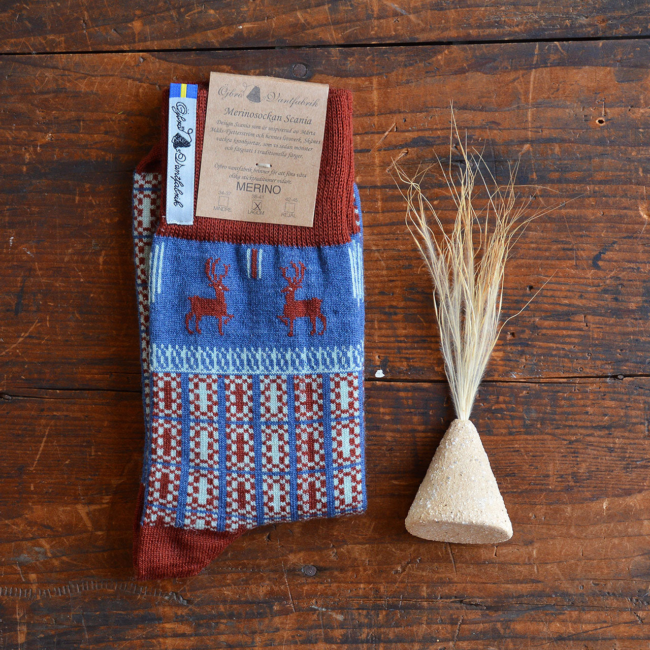 Jacquard Knit Socks - Merino Wool - Scania (Adults 38-45)