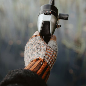 Jacquard Knit Hand Warmers - 100% Merino - Fästfolk (Adults)