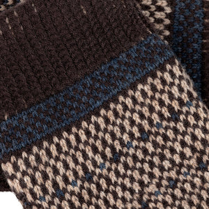 Double Wool Mittens - 100% Merino - Gotland Brown (Adults)