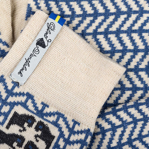 Jacquard Knit Socks - Merino Wool - Gotland (Adults 38-45)