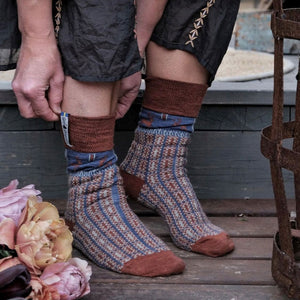 Jacquard Knit Socks - Merino Wool - Scania (Adults 38-45)