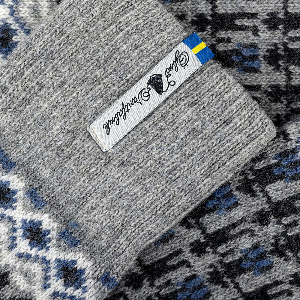 Long Woollen Rag Socks - Recycled Lambswool - Kören (Adults 38-41)