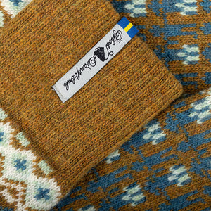 Long Woollen Rag Socks - Recycled Lambswool - Kören (Adults 38-41)