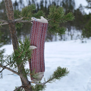 Jacquard Knit Socks - Merino Wool - Lycksele (Adults 38-45)