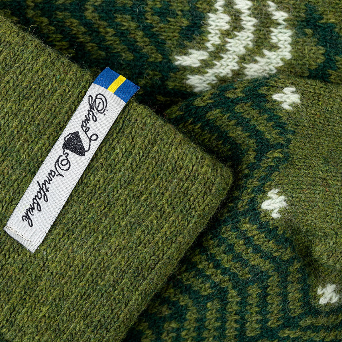 Long Woollen Rag Socks - Recycled Lambswool - Fager (Adults 34-41)