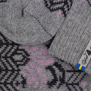 Long Woollen Rag Socks - Recycled Lambswool - Fager (Adults 34-41)