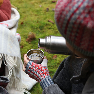 Jacquard Knit Beanie - 100% Merino - Lycksele (Adults)