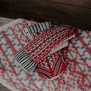 Double Wool Mittens - 100% Merino - Lycksele (Adults)