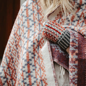 Jacquard Knit Hand Warmers - 100% Merino - Lycksele (Adults)